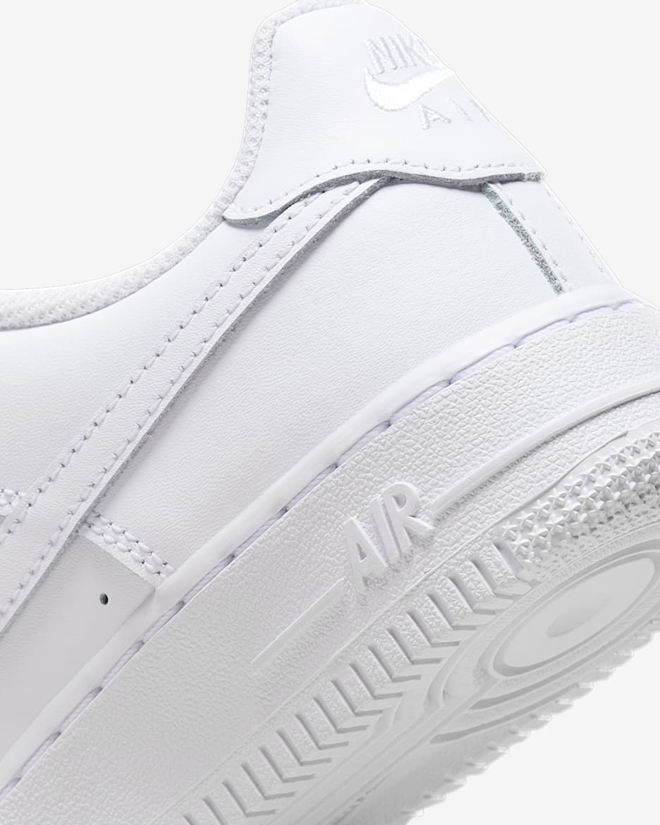 Nike Air Force 1 Le White Size 5.5 Kids